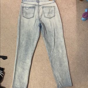X-Long American Eagle Light wash Mom Jeans